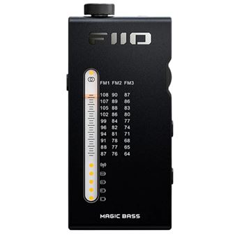 Radio FM portátil FiiO RR11 Negro