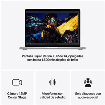 14インチ MacBook Pro (M4, 16GB, 512GB) Apple MacBook Pro 14'' M4 CPU 10, GPU 10, 16GB RAM, 512GB SSD