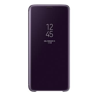 Funda Samsung Clear View Stand Púrpura para Samsung S9+
