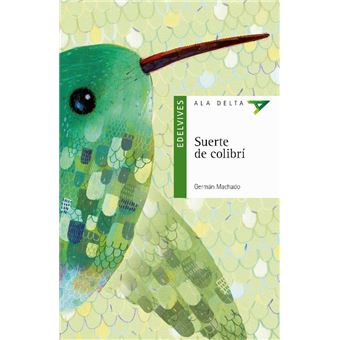 Suerte de colibri-aladelta verde