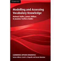 Modelling and Assessing Vocabulary Knowledge