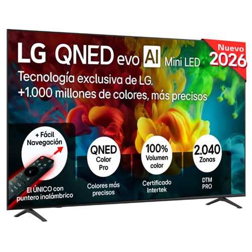 Tv Qned 85" Lg 85qned82b6a Evo Miniled Ai 4k Uhd 2026 Smart Tv