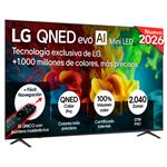 TV QNED 85" LG 85QNED82B6A evo MiniLED AI 4K UHD 2026 Smart TV