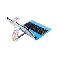 Funda Silver HT Estampada Cool Ice Pop + teclado microUSB para tablet 9 - 10,1''