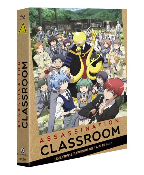 Assassination Classroom Edición Coleccionista A4 Blu-Ray Seiji