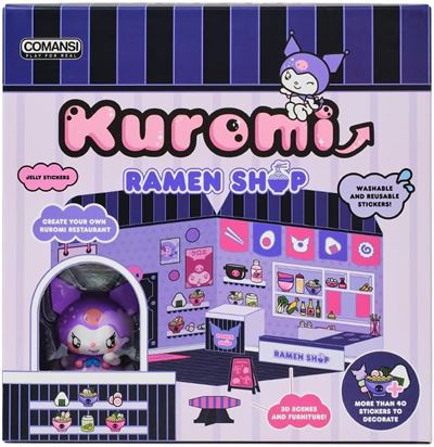 Sticker house kuromi ramen shop
