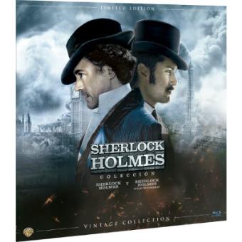 Pack Sherlock Holmes Ed Limitada Vinilo - Blu-Ray