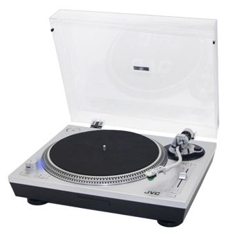 Tocadiscos Bluetooth JVC AL-F85S Plata