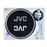 Tocadiscos Bluetooth JVC AL-F85S Plata