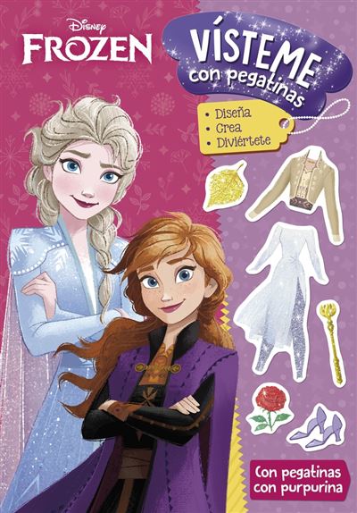 Libros Disney Frozen. Vísteme Con Pegatinas 3 - Disney (Autor)