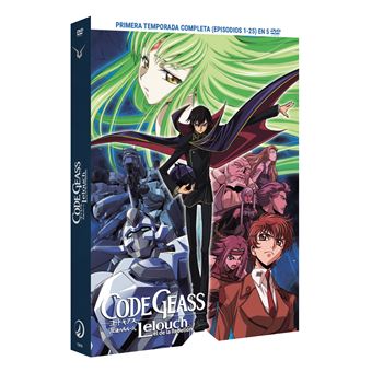 Code Geass - Lelouch, el de la Rebelión. Episodios 1 a 25 - DVD