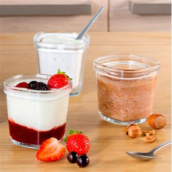 Yogurtera Seb Multi Délices Express con 12 vasos y 5 programas de postres