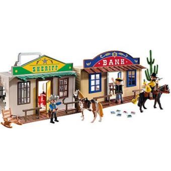 ciudad del oeste playmobil