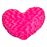 Peluche con Luz Corazón Fucsia_0