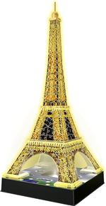 Puzzle 3d tour eiffel night edition