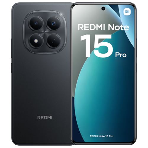 Xiaomi Redmi Note 15 Pro 6,77" 256gb Negro