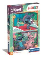 Clementoni puzzle 2x20 disney stitch