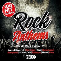 Box Set 100 Hit Tracks. Rock Anthems - 5 CDs