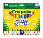 Set 12 Rotuladores Crayola Súper Lavables Maxi Punta