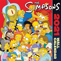 Calendario De Pared erik 2021 the simpsons 30x30 danilo 30