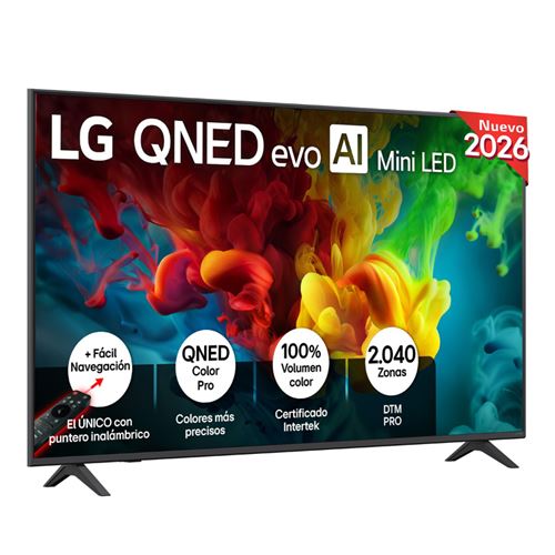 Tv Qned Lg 65" 65qned82b6b Evo Miniled Ai 4k Uhd 2026 Smart Tv