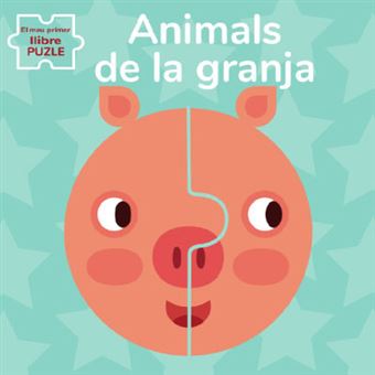 Animals de la granja - El meu primer llibre puzle