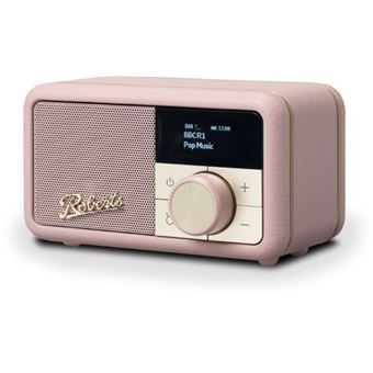 Radio portátil Roberts Revival Petite Rosa DAB/DAB+/FM Altavoz Bluetooth