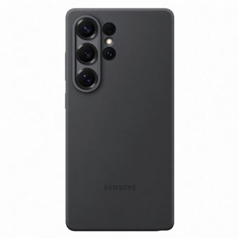 Funda de silicona Samsung Negra para Galaxy S25 Ultra