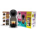 Cafetera espresso automática De'Longhi Mini Me Thermoblock ED155 para cápsulas Nescafé Dolce Gusto + 2 packs de café