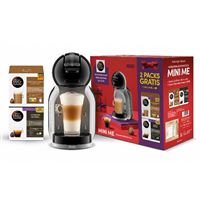 Cafetera espresso automática De'Longhi Mini Me Thermoblock ED155 para cápsulas Nescafé Dolce Gusto + 2 packs de café