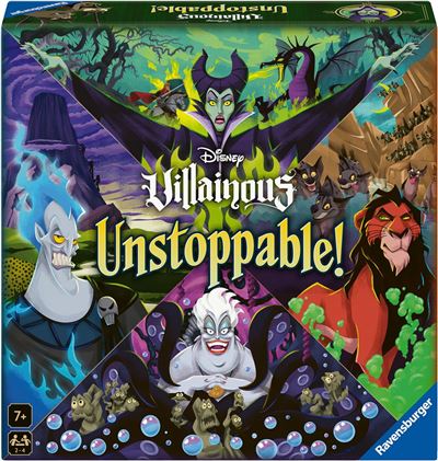 Juego de mesa disney villainous unstoppable!