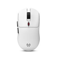 Ratón Gaming inalámbrico Krom Klever Blanco