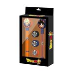 Pack Bolígrafo De Gel Borrable + Lápiz Eternal + 3 Gomas Dragon Ball
