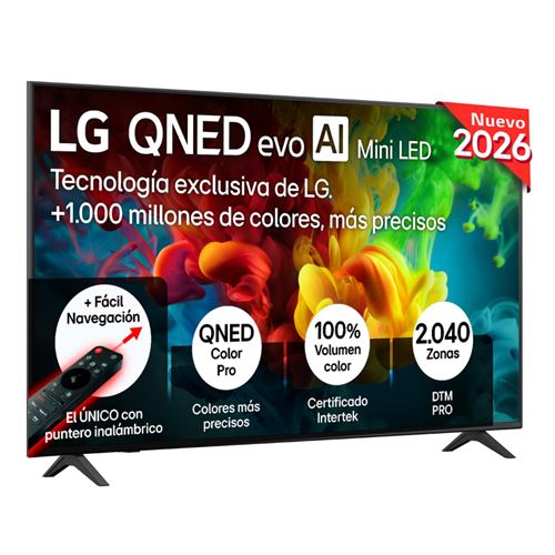 Tv Qned Lg 55" 55qned82b6b Evo Miniled Ai 4k Uhd 2026 Smart Tv