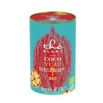 Té Blanco orgánico Terre d'Oc Coco Yuzu
