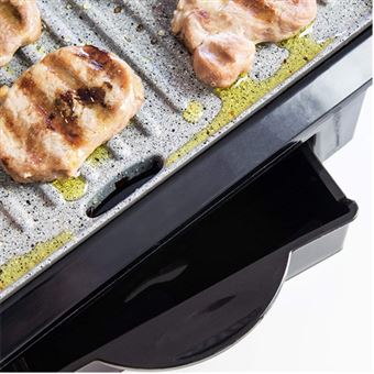 Sandwichera grill y plancha de asar de 1000 W con placas antiadherentes  Crispy & Co Taurus