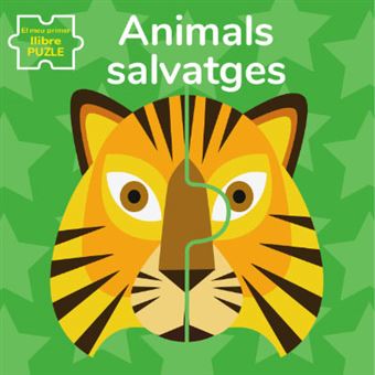 Animals salvatges -el meu primer llibre puzle