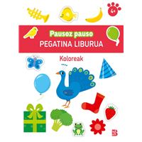 Pausoz Pauso – Pegatina Liburua - Koloreak