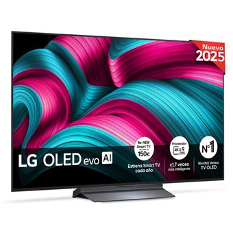 TV OLED 55" LG OLED55C56LB evo AI 4K 2025 Smart TV