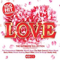 Box Set 100 Hit Tracks. Ultimate Love - 5 CDs
