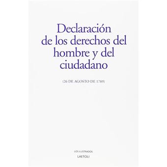Declaración de los derechos del hombre y del ciudadano (26 de agosto de 1789) - 1