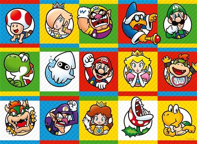 Puzzle ravensburger super mario