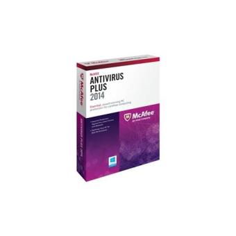McAfee AntiVirus Plus 2014 3 licencias Versión actualización - 1