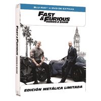 A todo gas - Fast and Furious: Hobbs and Shaw - Steelbook Blu-Ray + DVD Extras