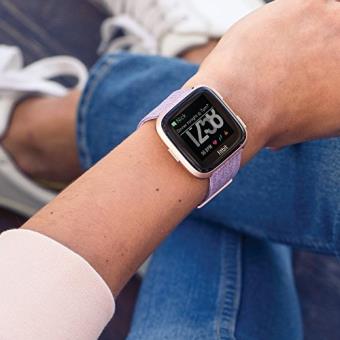 alondra Línea de visión coger un resfriado Smartwatch deportivo Fitbit Versa Edición especial Oro rosa/Lavanda - Reloj  conectado - Comprar al mejor precio | Fnac