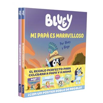 Bluey. Un cuento - ¡Papá y Mamá son geniales! Pack con dos l