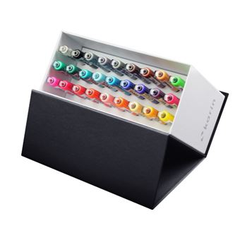 Mini Box 26 rotuladores Karin Brushmarker Pro Basic colours + 1 blender -  Fieltro - Los mejores precios