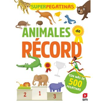 Animales de record-superpegatinas