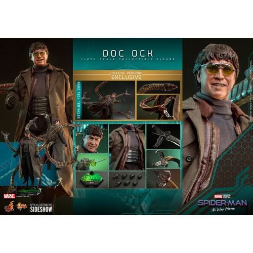 Figura Hot Toys Spideman No Way Home Dr. Octopus Ed Deluxe 31cm
