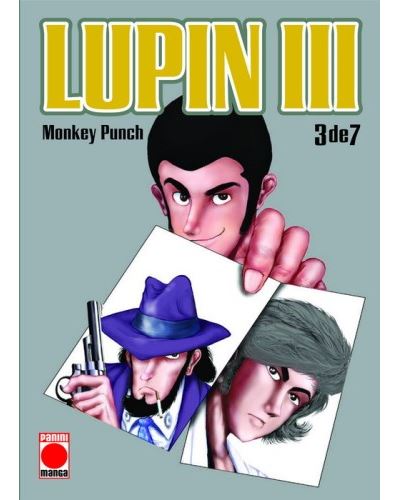 Panini Blanco Lupin Iii – 3 (De 7)